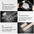 2019 Lover Watch Couple A Pair Hand Watch OLEVS 5868 Couro Strap Minimalista WaterProof Quartz Watch Para Homens E Mulheres